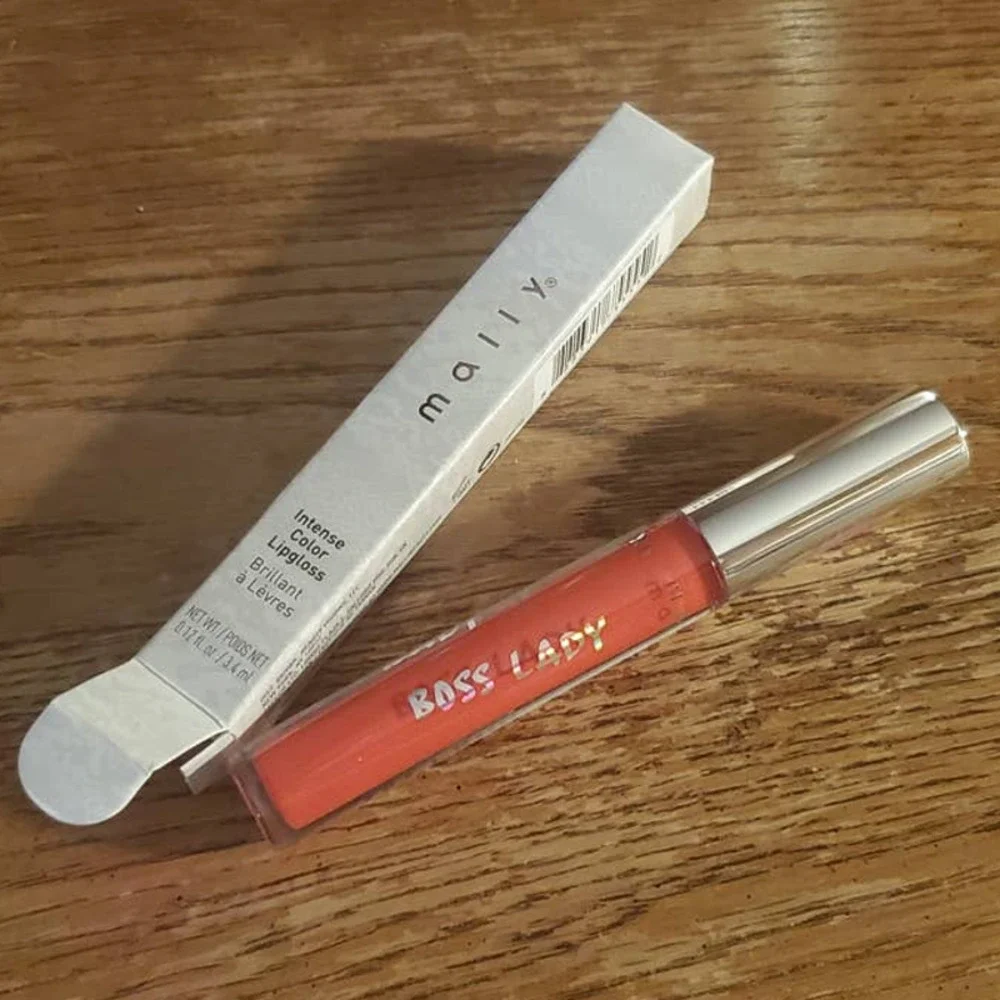 NIB! Mally Beauty Intense Color Lipgloss Lip Gloss Boss Lady